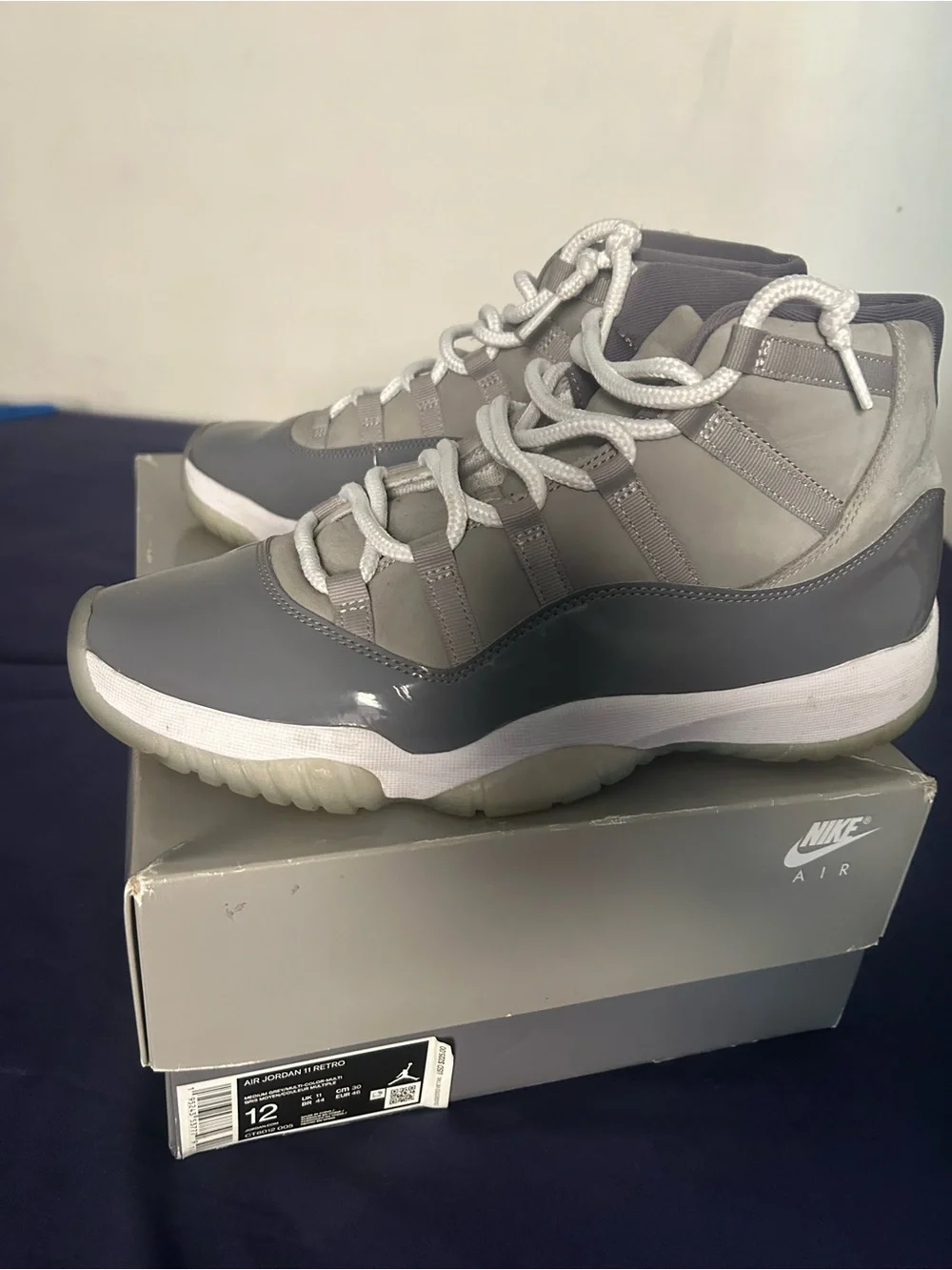 Jordan Retro cool grey 11